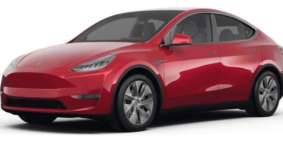 TESLA MODEL Y 2022 7SAYGDEE6NF318548 image